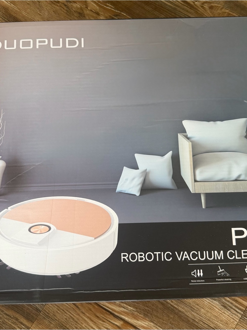 Robotic Vacuum Cleaner Duopudi P30 with free app